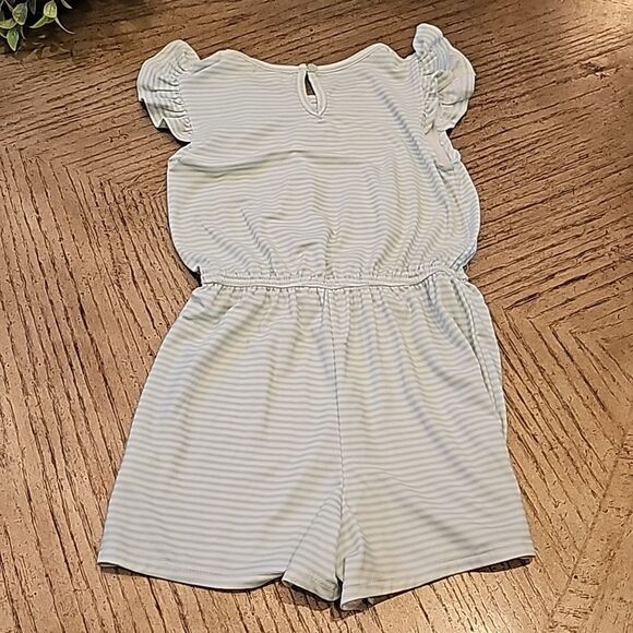 Flower stripe romper size 8 girls - Picture 5 of 6
